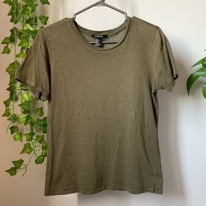 Forever 21 Green T-Shirt Tee